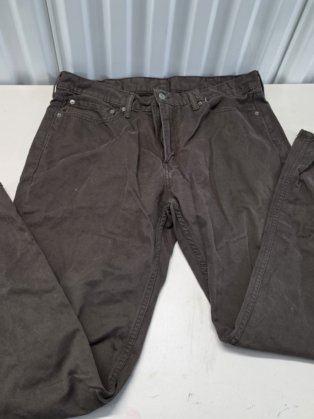 Levi's 514 Brown Denim Jeans Men's Size 38x32